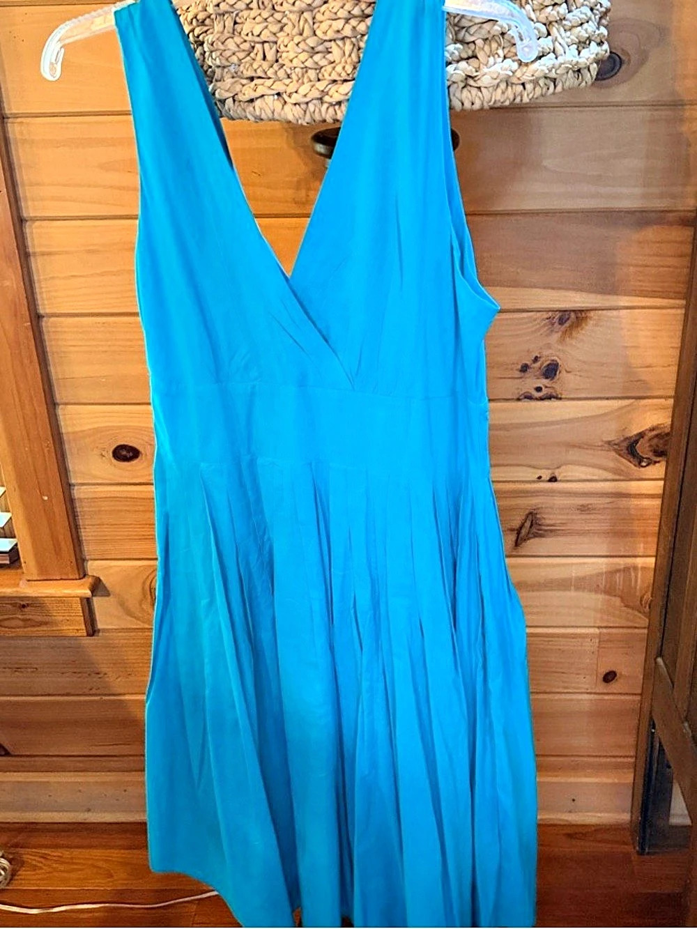 Aryeh Blue Maxi Dress Size Large NWT